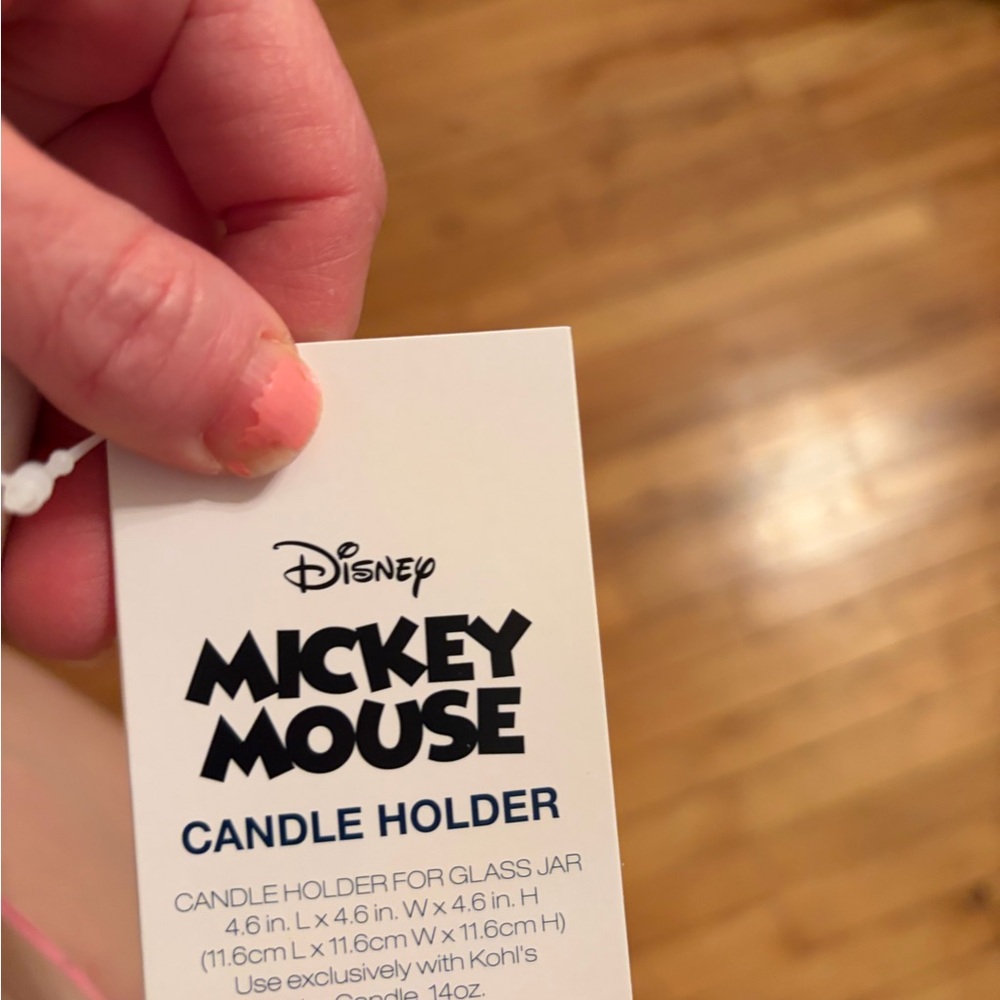 Disney Mickey Mouse ceramic candle holder - Picture 2 of 3